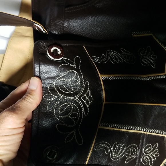 NWOT XL  "OKTOBERFEST"  Custom made 'Lederhosen' - Picture 3 of 12